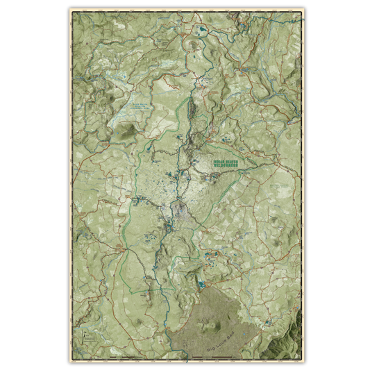 Indian Heaven Wilderness Field Map