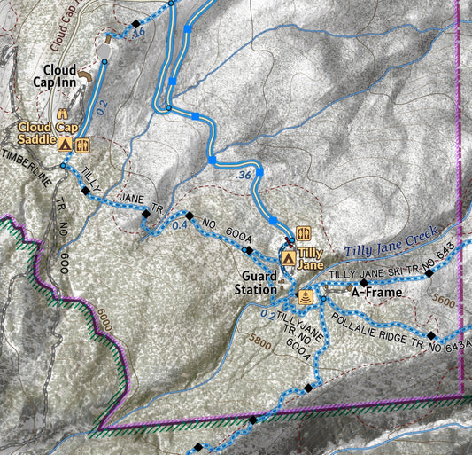 Cloud Cap - Tilly Jane Historic Area - Mount Hood Winter Recreation