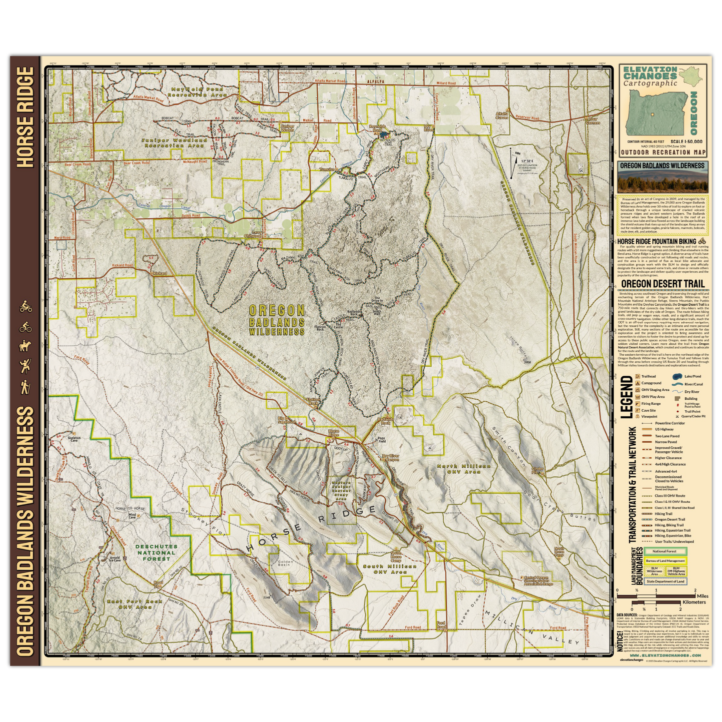 Oregon Badlands Wilderness and Horse Ridge
