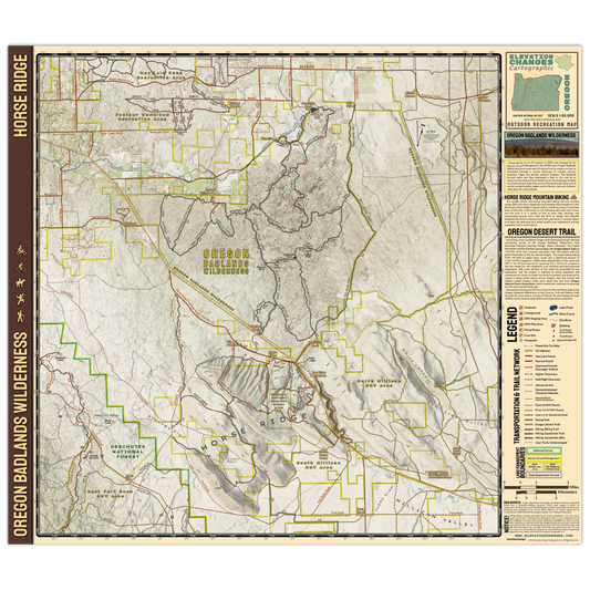Oregon Badlands Wilderness and Horse Ridge