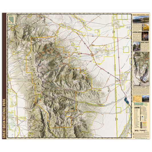 Great Basin National Park Visitor Map