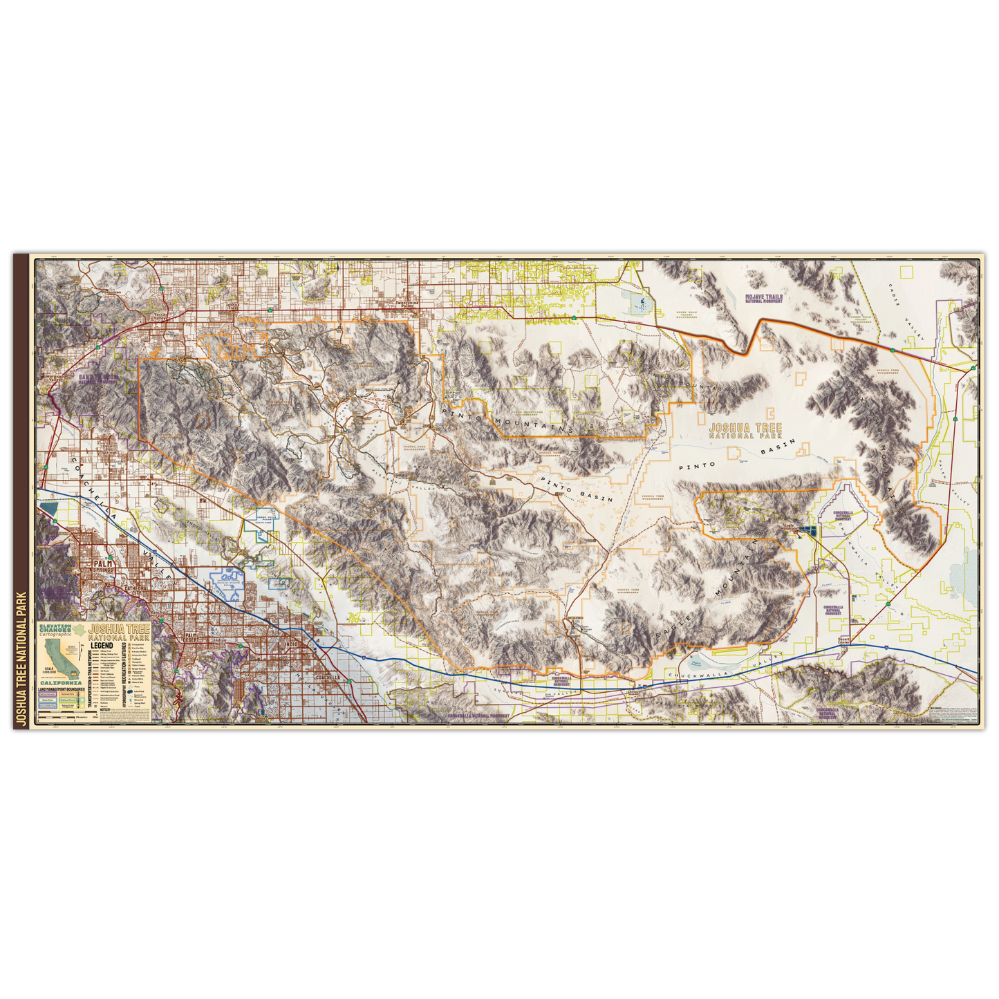 Joshua Tree National Park Visitor Map