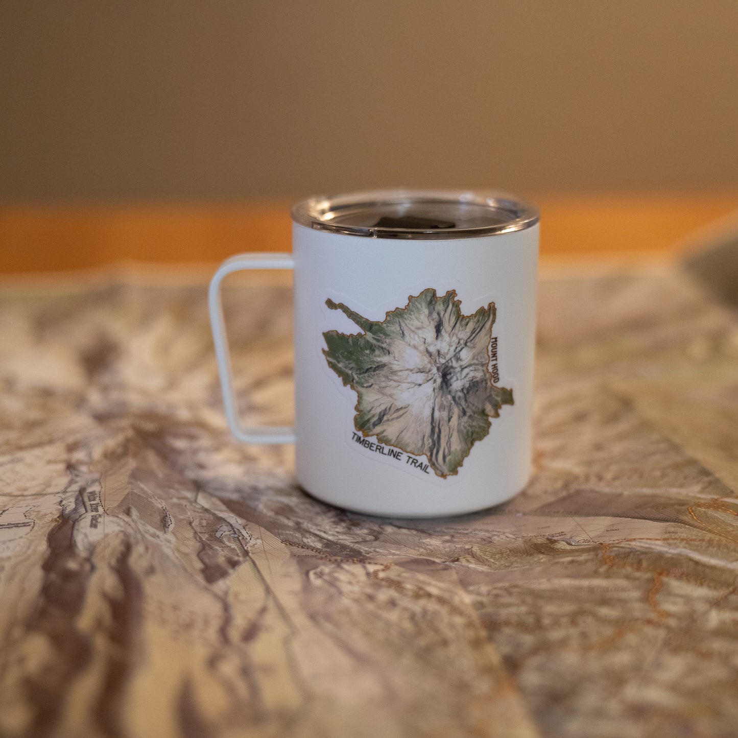 Timberline Trail Mt. Hood Terrain Sticker