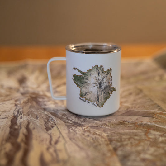 Timberline Trail Mt. Hood Terrain Sticker