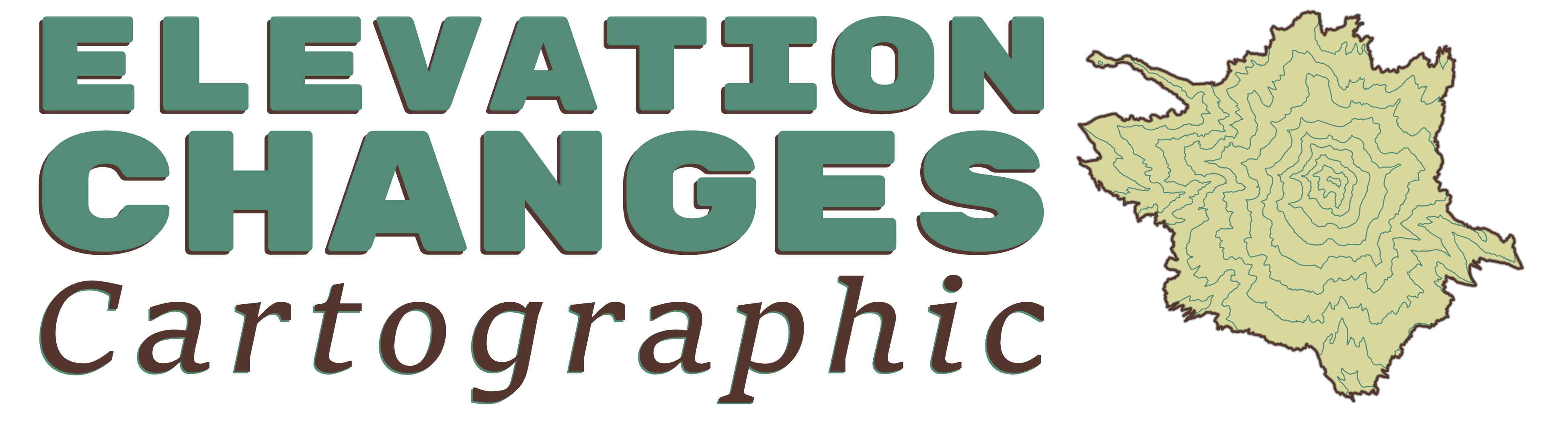Elevation Changes Cartographic